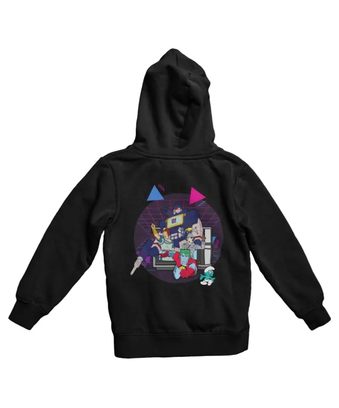 Top Notchy TV Toon Number 1 Back Printed Hoodie sold by 8Ball