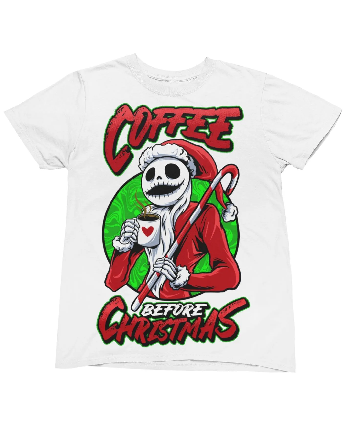 Coffee Before Christmas T-Shirt sold by 8Ball product image thumbnail 2