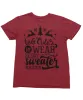 Too Cute To Wear An Ugly Sweater Mono Christmas T-Shirt sold by 8Ball