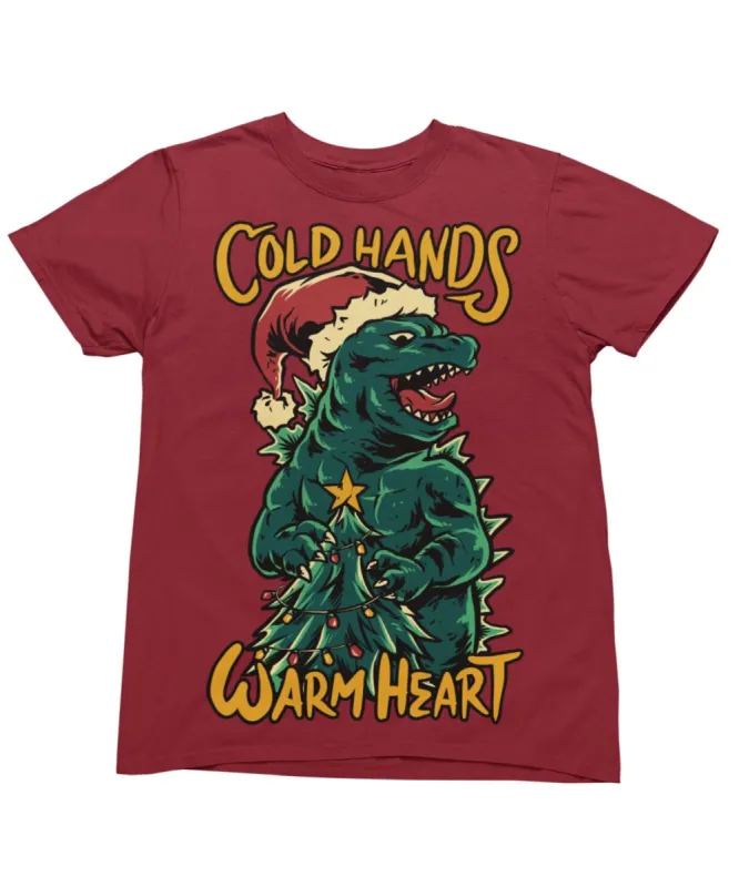 Cold Hands Warm Heart Christmas T-Shirt sold by 8Ball