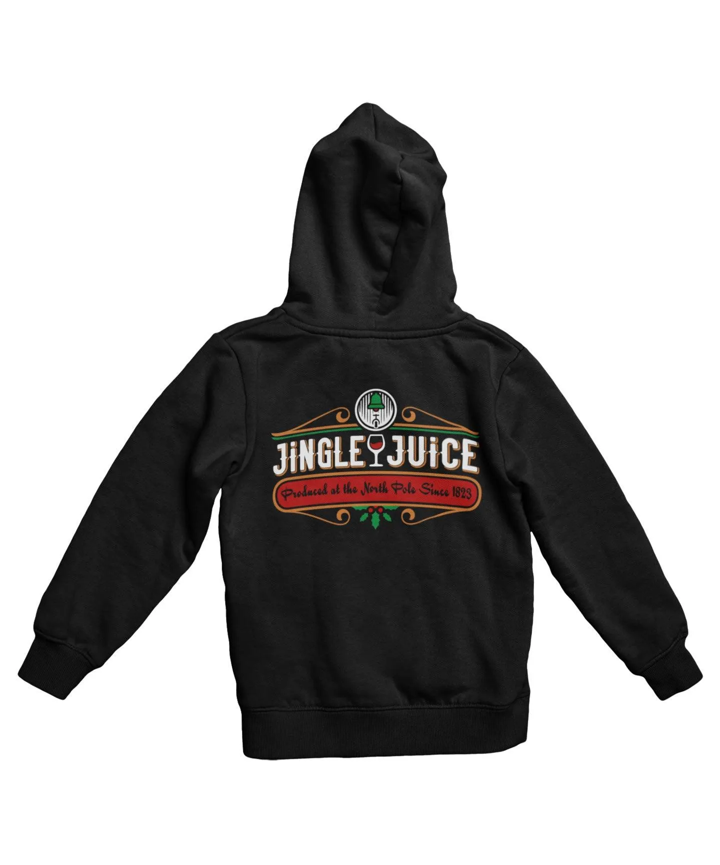 Jingle Juice Colour Back Printed Christmas Hoodie sold by 8Ball product image thumbnail 2