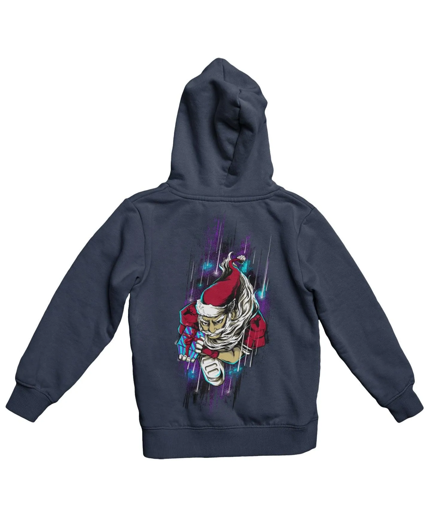 Touchdown Santa Back Printed Christmas Hoodie sold by 8Ball product image thumbnail 2