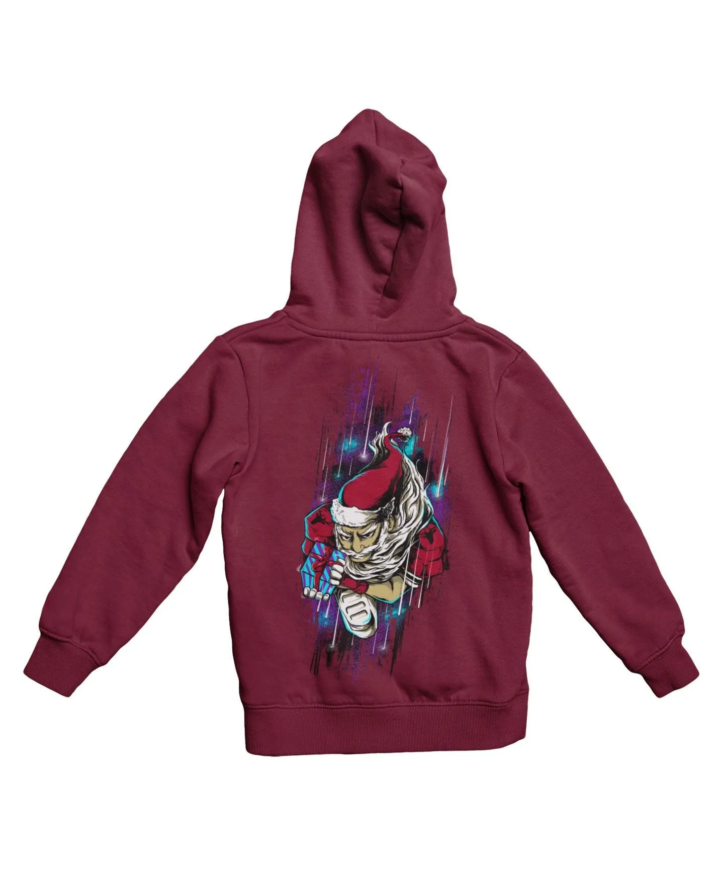 Touchdown Santa Back Printed Christmas Hoodie sold by 8Ball