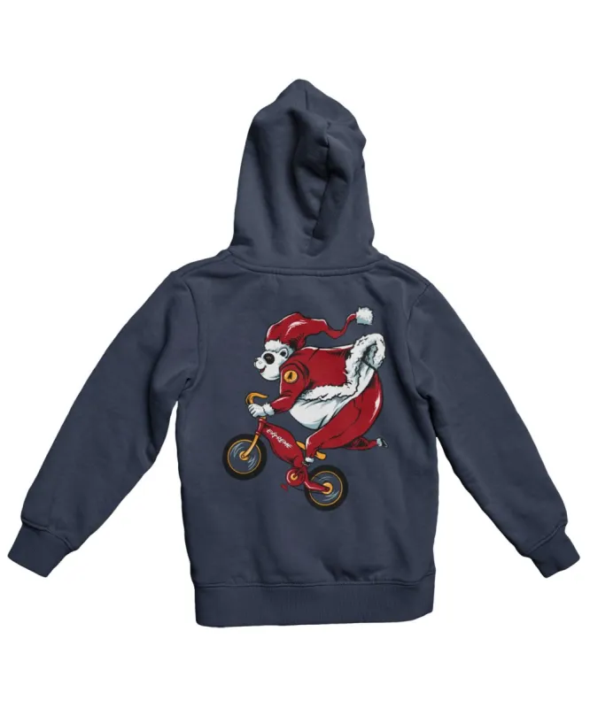 Panda Santa Back Printed Christmas Hoodie sold by 8Ball