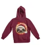 Sloth Ho Ho Ho Christmas Back Printed Hoodie sold by 8Ball