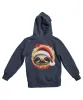 Sloth Ho Ho Ho Christmas Back Printed Hoodie sold by 8Ball