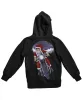 Holiday Rider Santa Back Printed Christmas Hoodie sold by 8Ball
