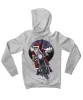 Holiday Rider Santa Back Printed Christmas Hoodie sold by 8Ball