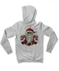 Devil Santa Night Rider Back Printed Christmas Hoodie sold by 8Ball