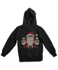 Devil Santa Night Rider Back Printed Christmas Hoodie sold by 8Ball