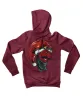 Devil Santa Back Printed Christmas Hoodie sold by 8Ball