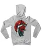 Devil Santa Back Printed Christmas Hoodie sold by 8Ball
