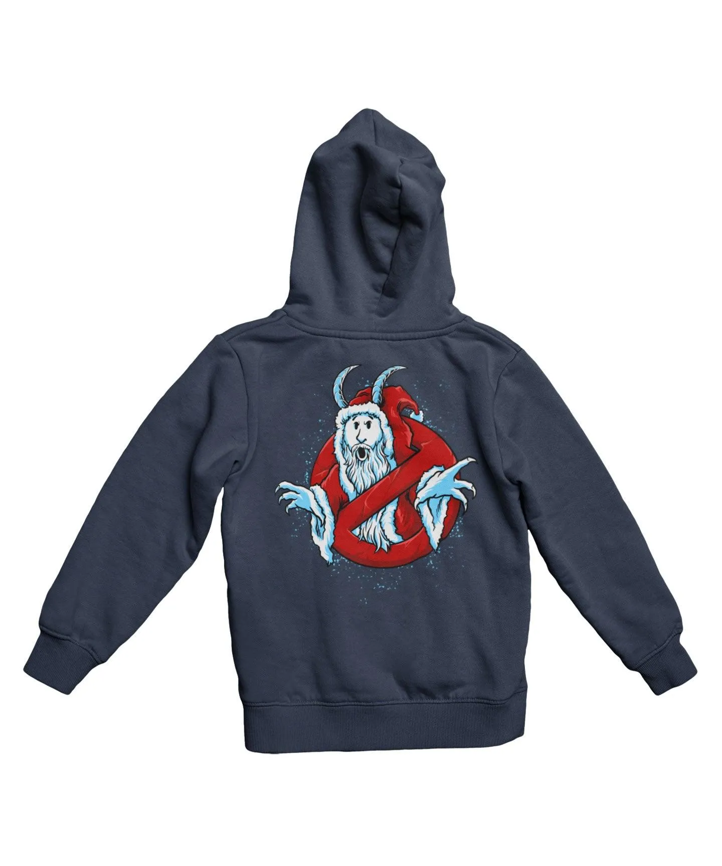 Christmas Devil Santa Back Printed Christmas Hoodie sold by 8Ball product image thumbnail 4
