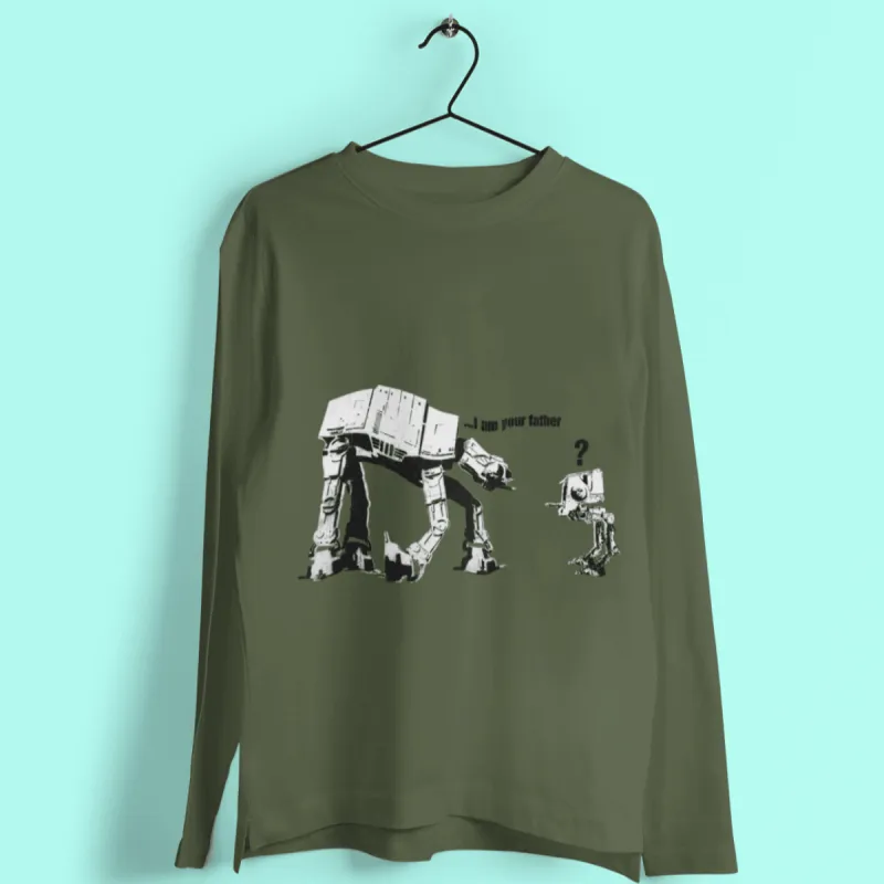 Banksy I Am Your Father Long Sleeve T-Shirt sold by 8Ball