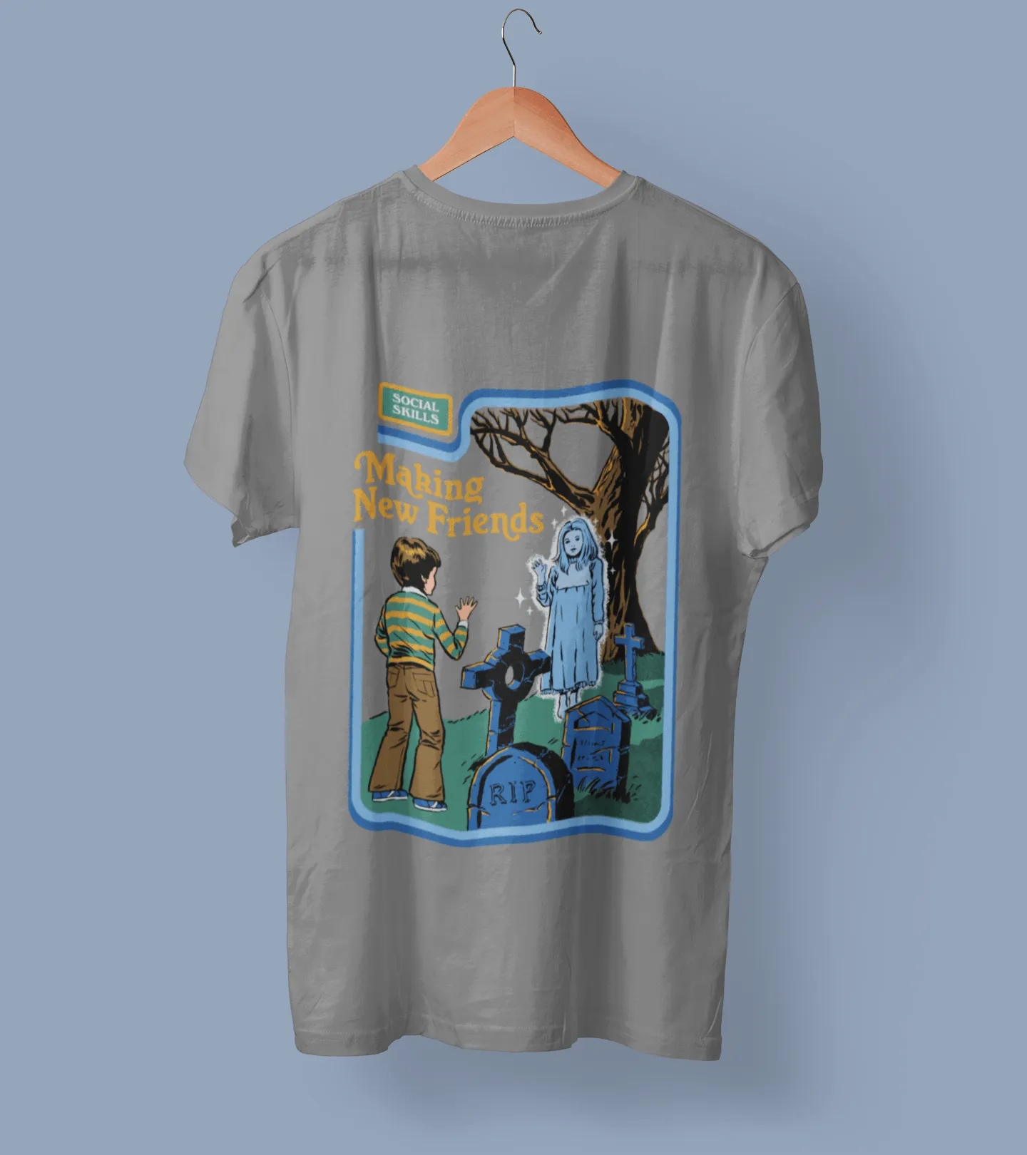 Steven Rhodes Making New Friends T-Shirt sold by 8Ball product image thumbnail 2