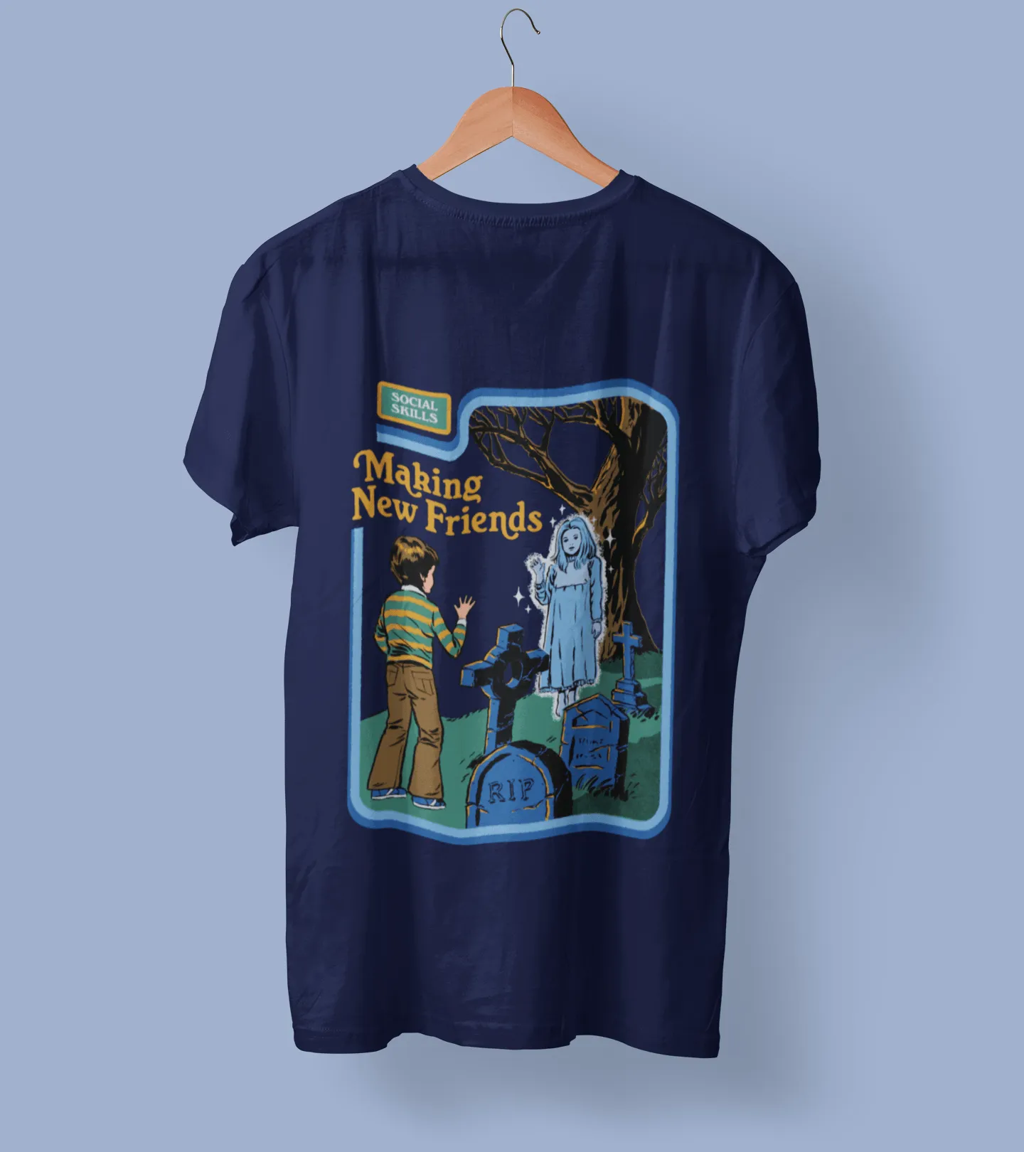 Steven Rhodes Making New Friends T-Shirt sold by 8Ball product image thumbnail 3