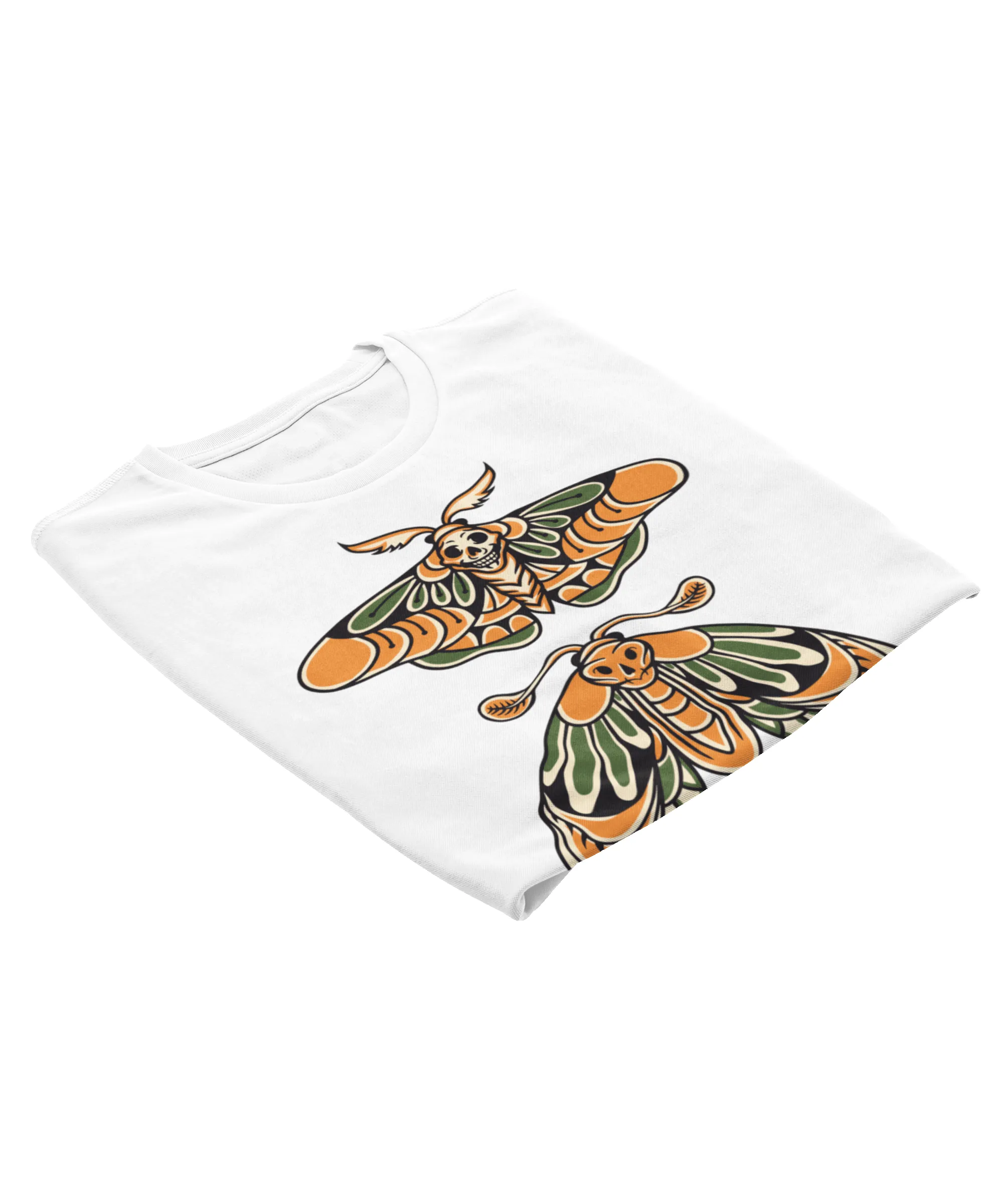 Butterfly Tattoo Design Adult T-Shirt sold by 8Ball product image thumbnail 4