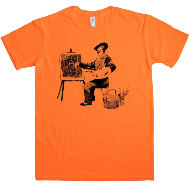 Banksy Street Artist T-Shirt sold by 8Ball
