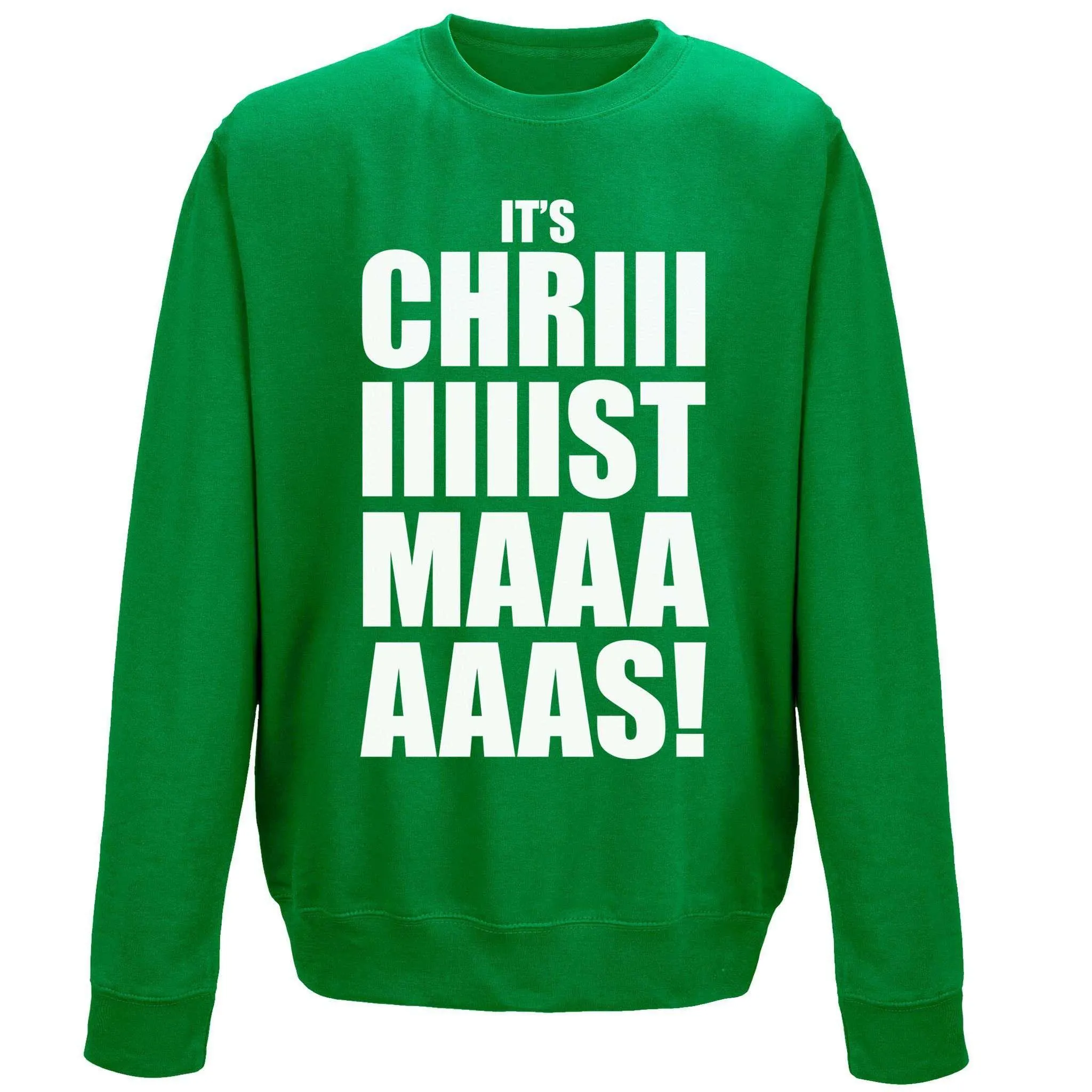 Its Chriiiiistmaaaaas Sweatshirt sold by 8Ball product image thumbnail 2