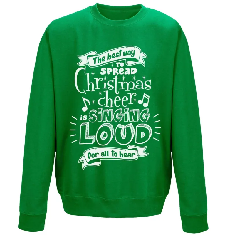 Spread Christmas Cheer Sweatshirt sold by 8Ball