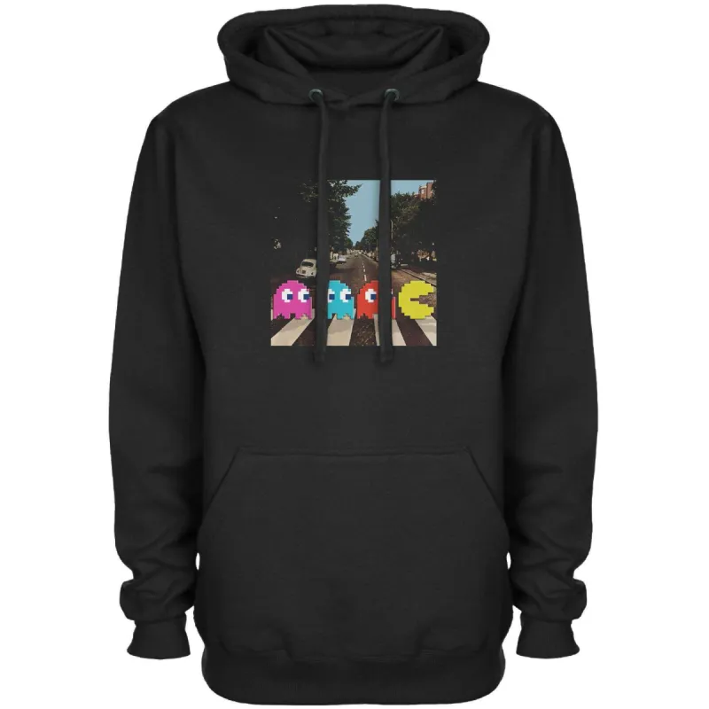 Funny Pac Man Abbey Road Hoodie sold by 8Ball