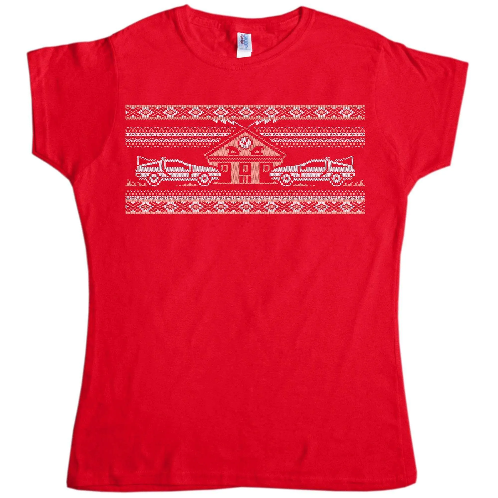 Knitted Jumper Style Bttf Womens T-Shirt sold by 8Ball product image thumbnail 5
