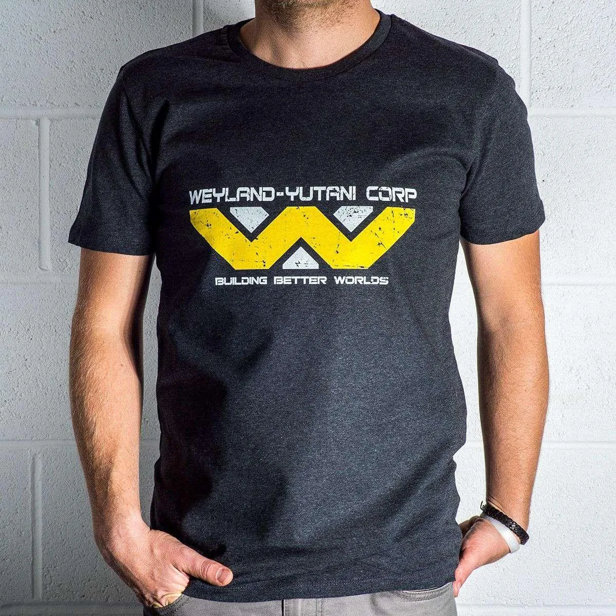 Mens 8Ball Black Tag Premium Weyland Yutani T-Shirt sold by 8Ball