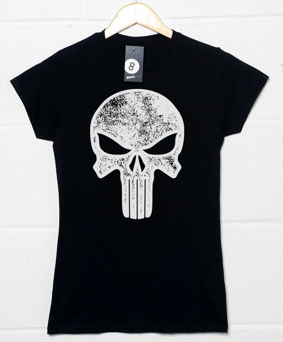 Punish Skull Womens T-Shirt sold by 8Ball
