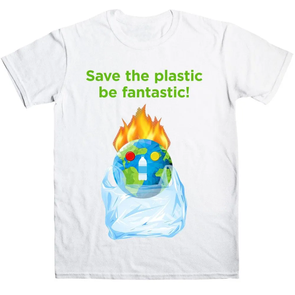 Save the Plastic be Fantastic Shirt T-Shirt sold by 8Ball product image thumbnail 2