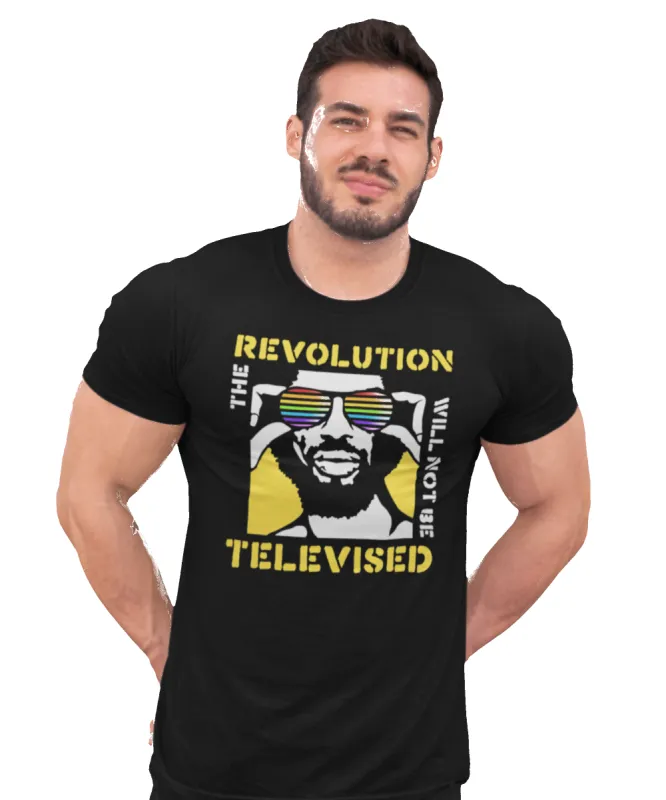 The Revolution Will Not Be Televised T-Shirt sold by 8Ball