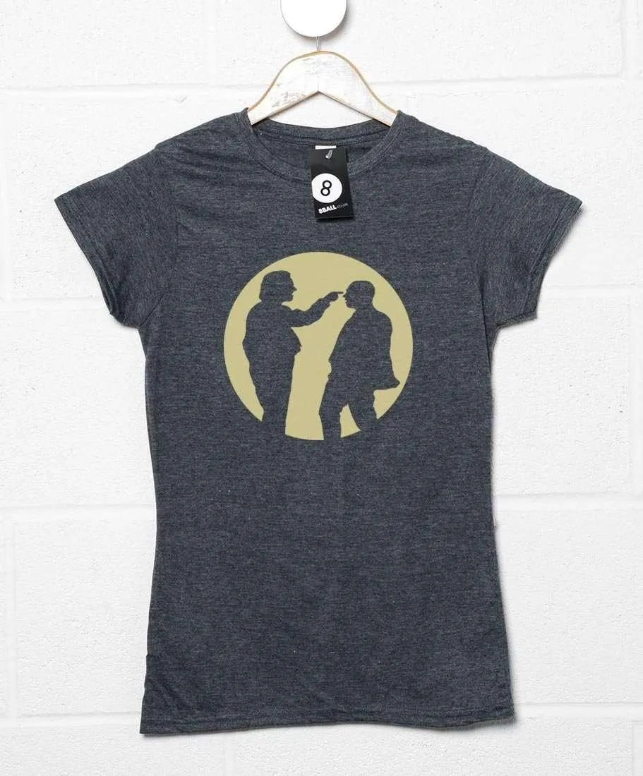 Bottom Spotlight Womens Fitted T-Shirt sold by 8Ball