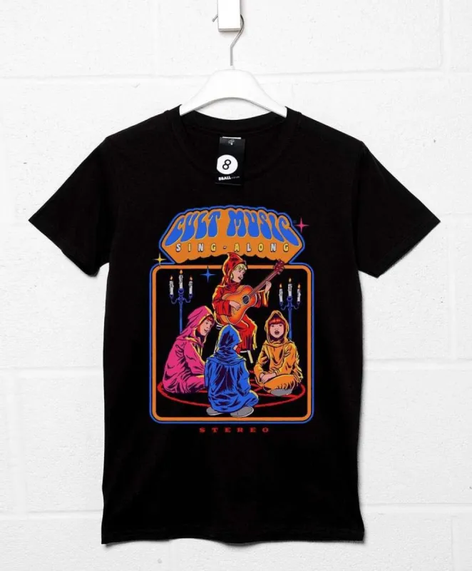 Steven Rhodes Cult Music Singalong Classic T-Shirt sold by 8Ball