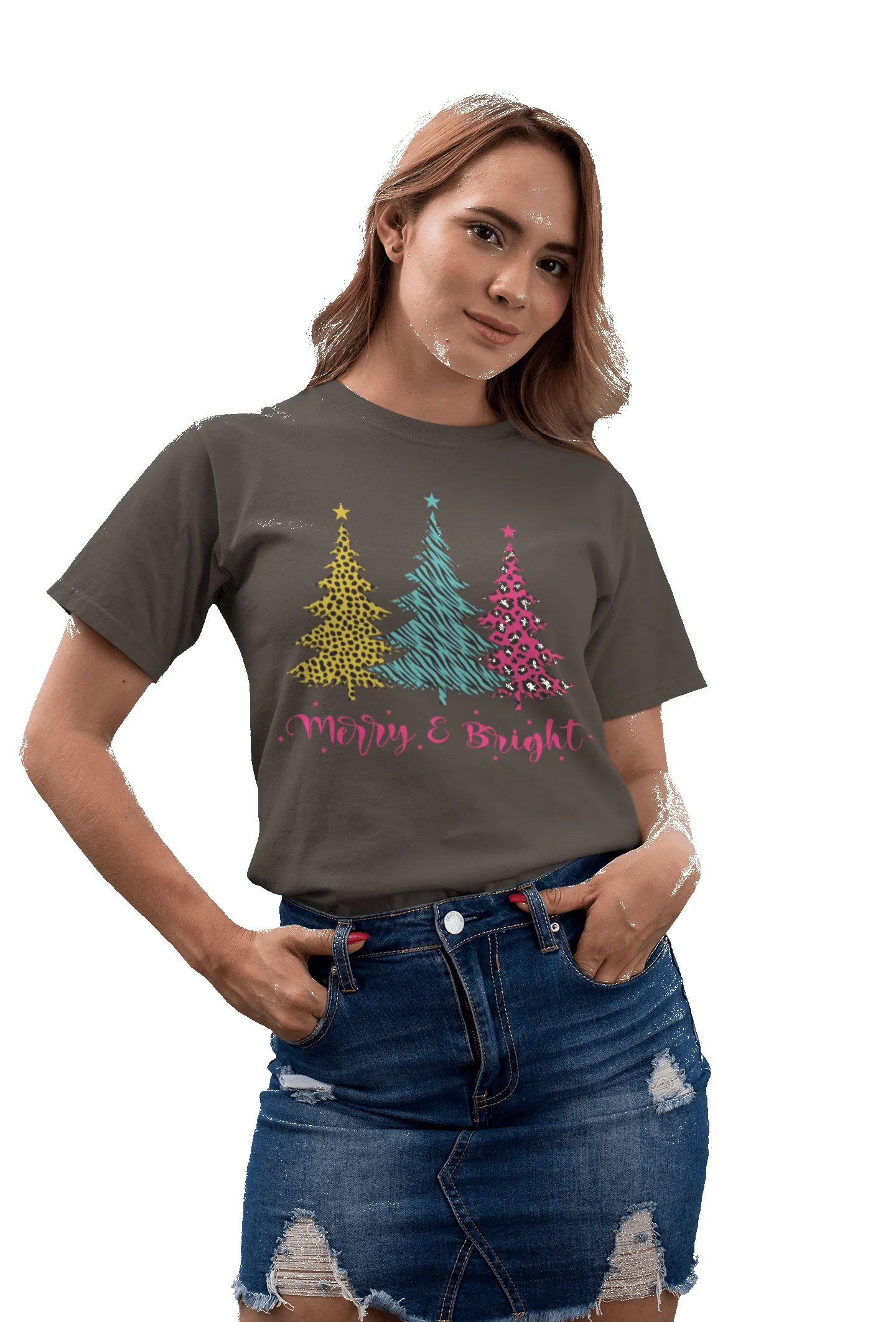 Unisex Triple Christmas Tree Adult for Men and Women T-Shirt sold by 8Ball product image thumbnail 4