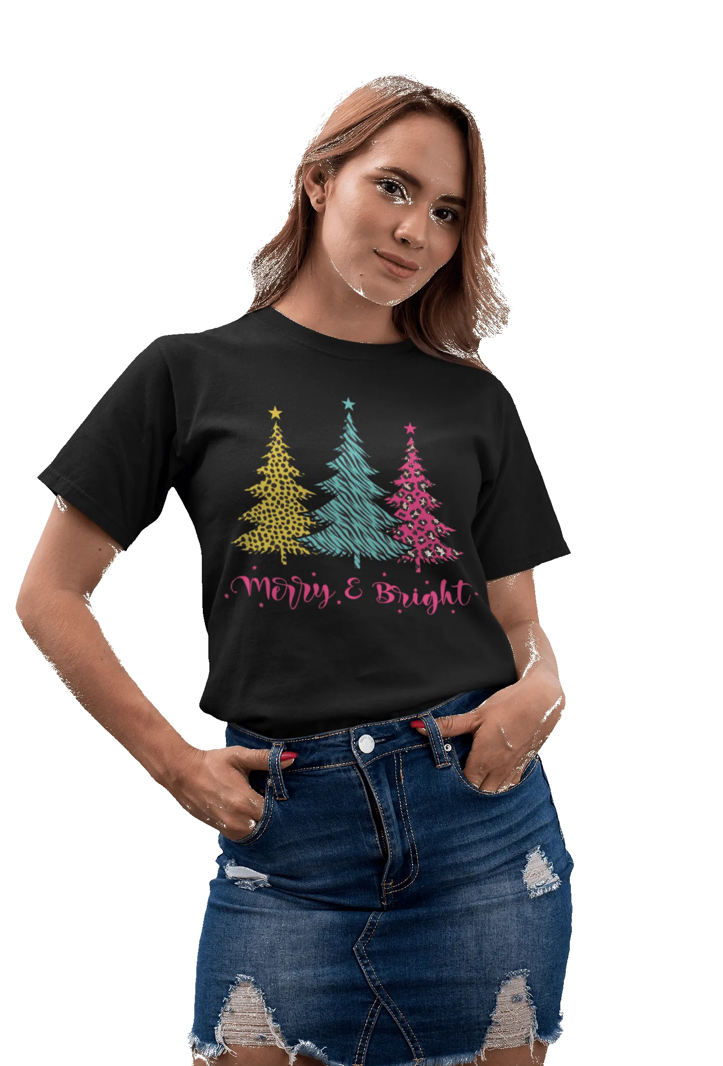 Unisex Triple Christmas Tree Adult for Men and Women T-Shirt sold by 8Ball product image thumbnail 2