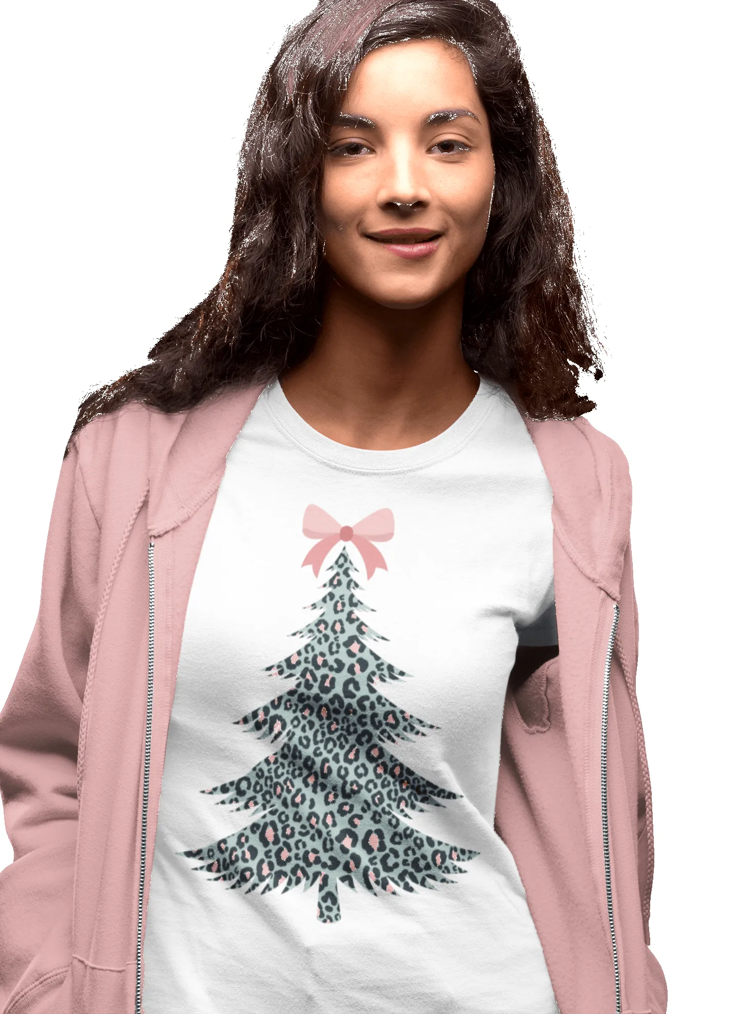 Christmas Tree Womens Style T-Shirt sold by 8Ball product image thumbnail 3