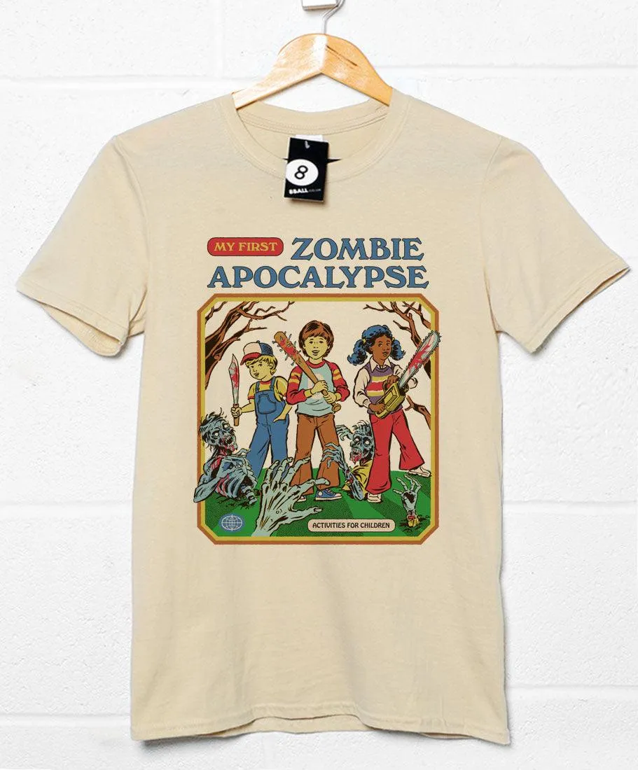 Steven Rhodes My First Zombie Apocalypse T-Shirt sold by 8Ball