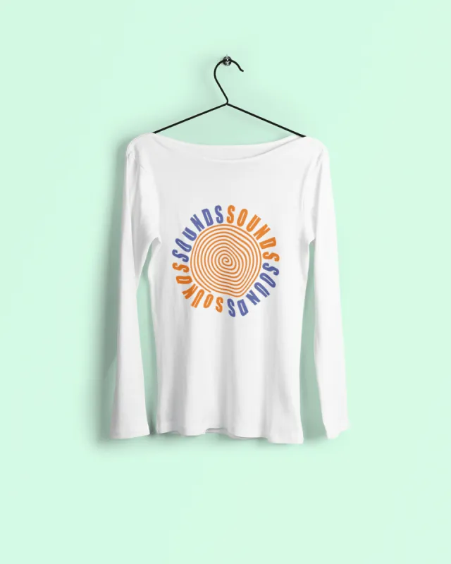 Sounds Long Sleeve T-Shirt As Worn By Kurt Cobain sold by 8Ball