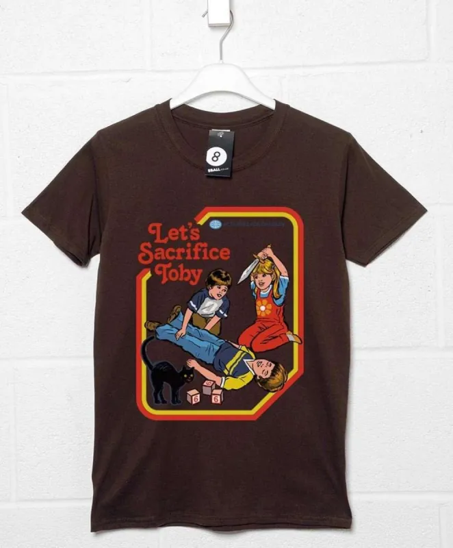 Steven Rhodes Let's Sacrifice Toby T-Shirt sold by 8Ball