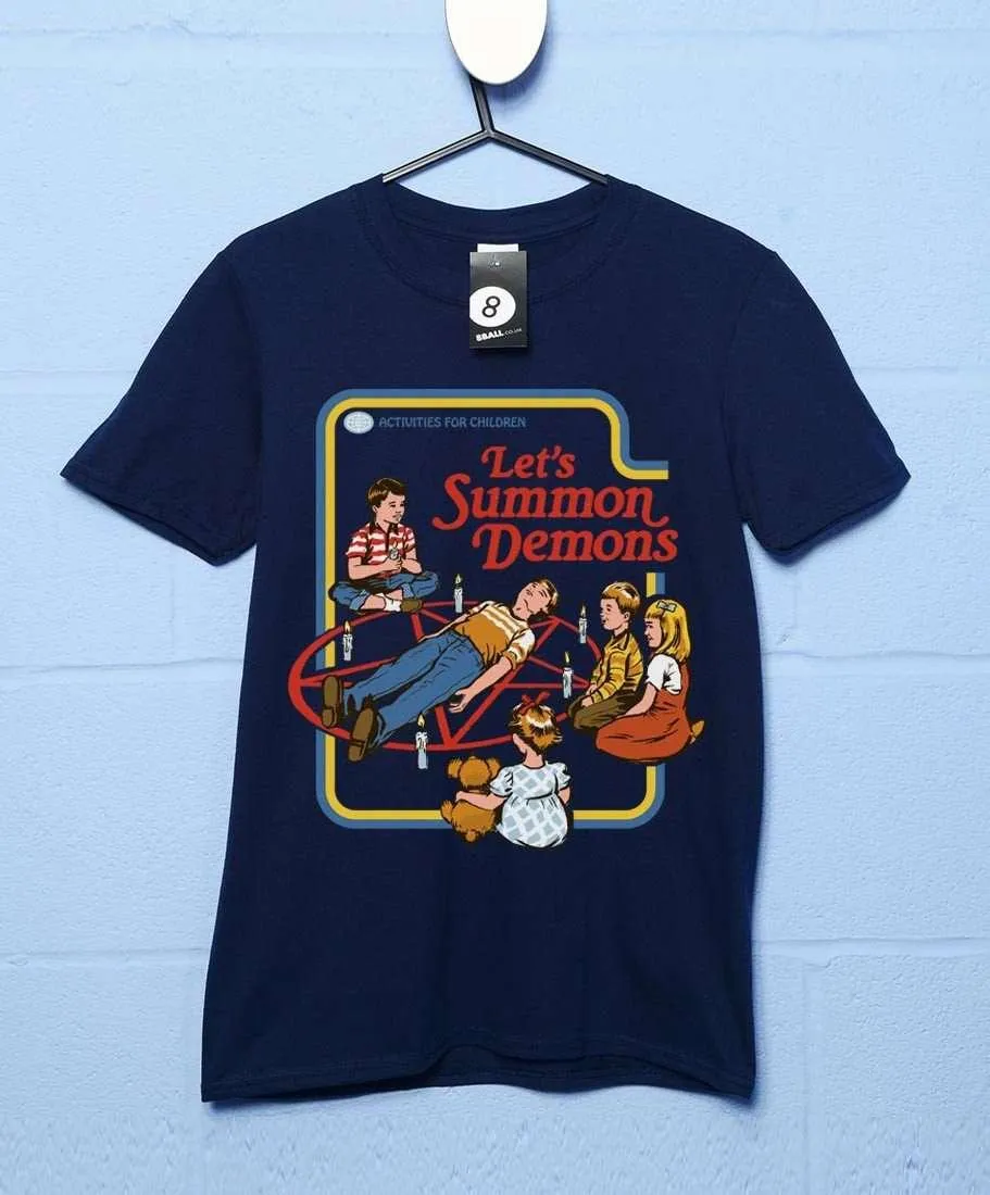 Steven Rhodes Let's Summon Demons T-Shirt sold by 8Ball product image thumbnail 2