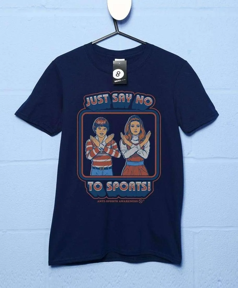 Steven Rhodes Say No To Sports T-Shirt sold by 8Ball product image thumbnail 3