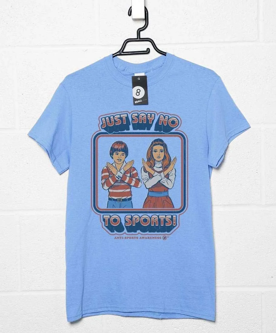 Steven Rhodes Say No To Sports T-Shirt sold by 8Ball product image thumbnail 2