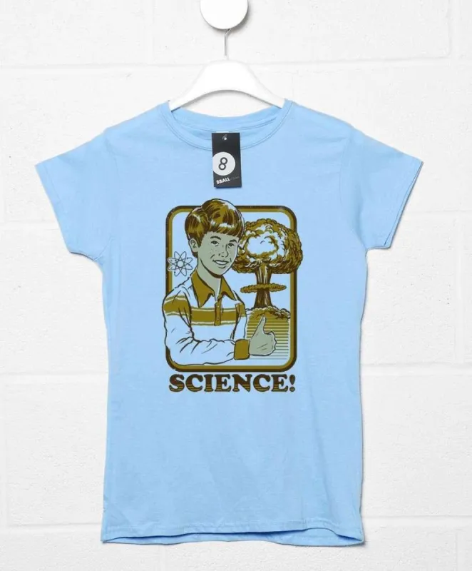 Steven Rhodes Retro Science Womens T-Shirt sold by 8Ball