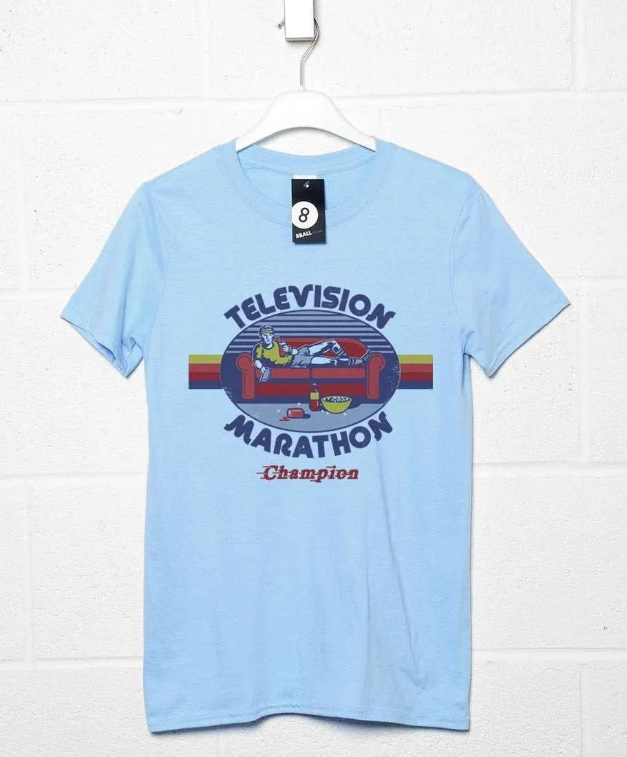 Steven Rhodes Television Marathon Champion T-Shirt sold by 8Ball product image thumbnail 3