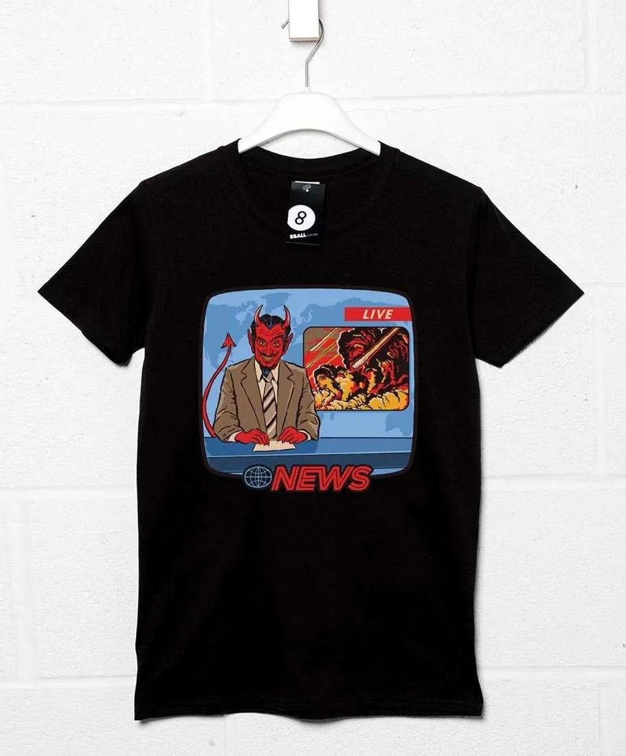 Steven Rhodes Breaking News T-Shirt sold by 8Ball product image thumbnail 2