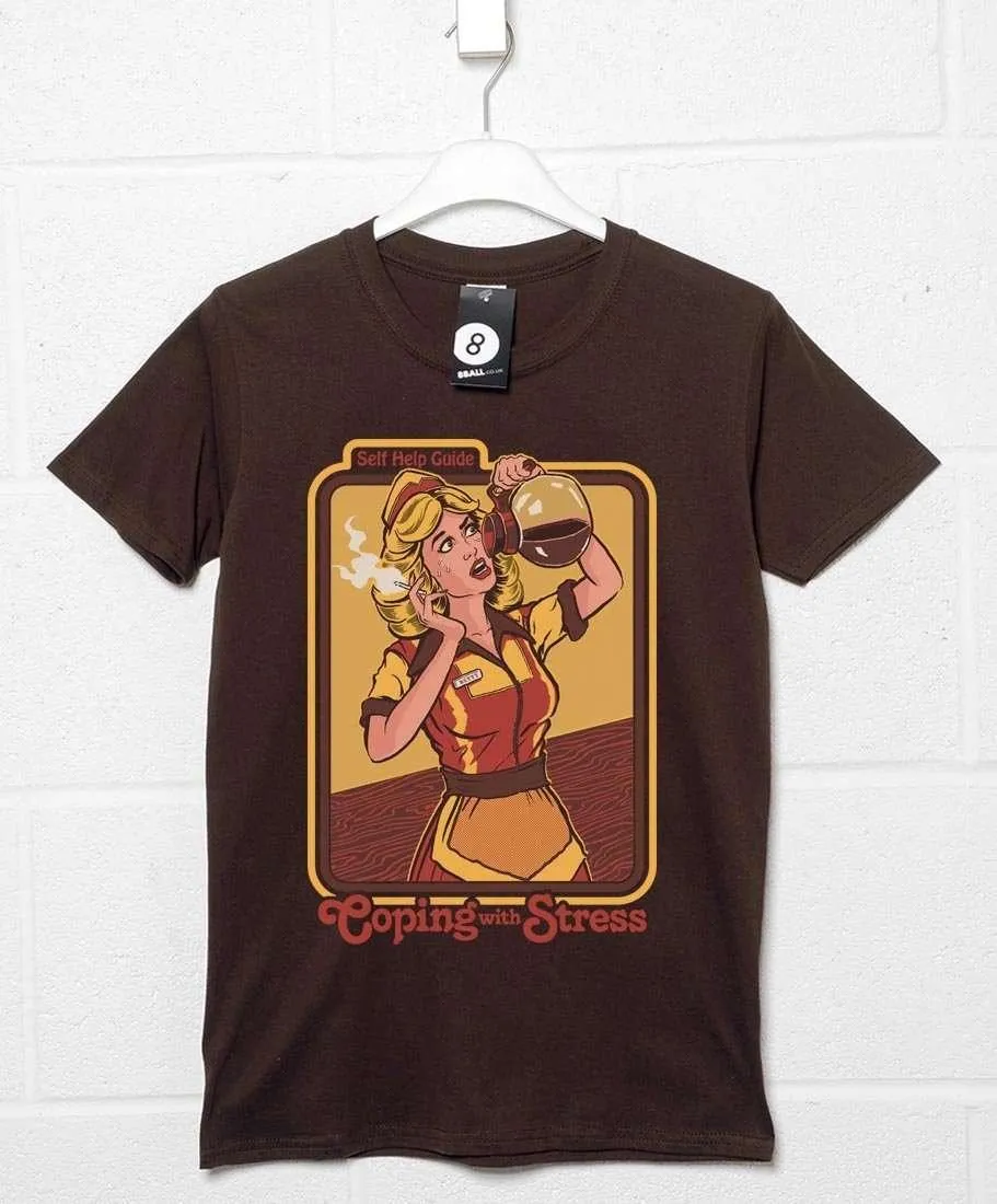 Steven Rhodes Coping With Stress T-Shirt sold by 8Ball