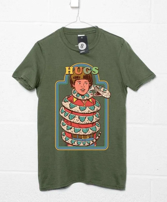 Steven Rhodes Snake Hugs T-Shirt sold by 8Ball