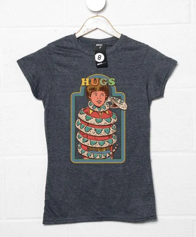 Steven Rhodes Snake Hugs Womens Style T-Shirt sold by 8Ball