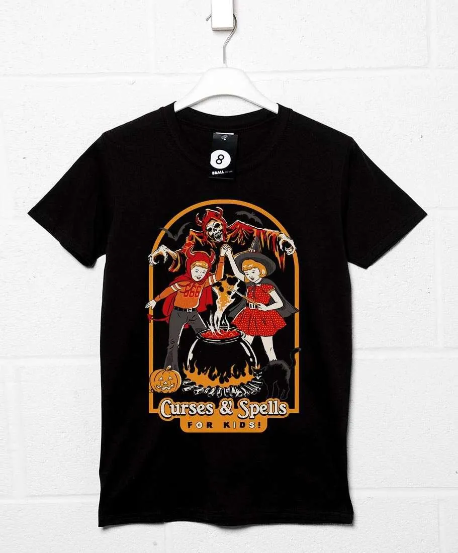 Steven Rhodes Curses and Spells T-Shirt sold by 8Ball product image thumbnail 2