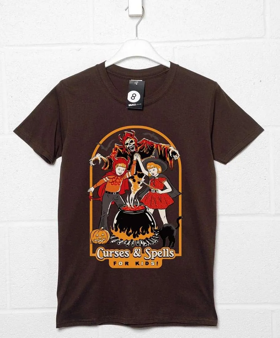 Steven Rhodes Curses and Spells T-Shirt sold by 8Ball product image thumbnail 3