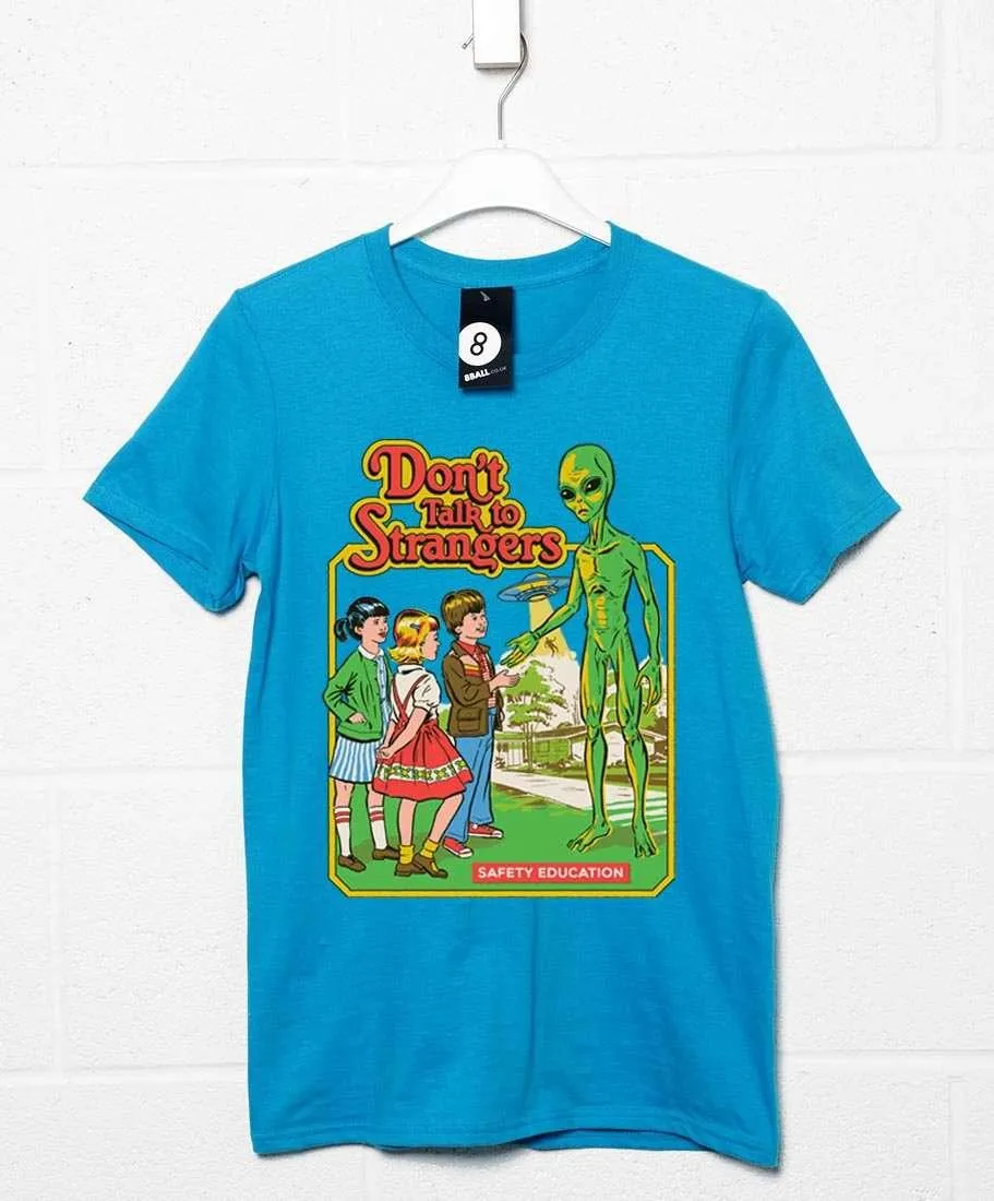 Steven Rhodes Don't Talk to Strangers T-Shirt sold by 8Ball product image thumbnail 2